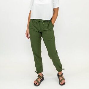 Coalatree Trailhead Joggers sz Medium Olive Green Unisex Outdoor Athletic Pants